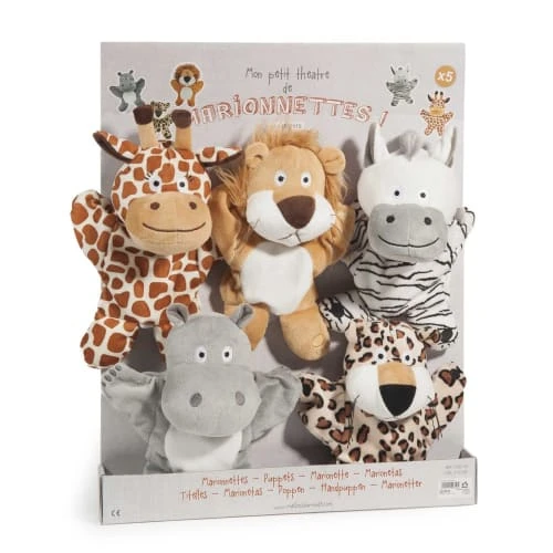Maisons Du Monde Objets Déco Enfant 5 Marionnettes Animaux 2 Maisons Du Monde Objets Déco Enfant 5 Marionnettes Animaux – Image 2