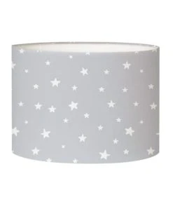 Abat-jours Lampes De Chevet Enfant Abat-jour Chevet Enfant étoiles Gris T 25 X H 20