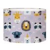 Abat-jours Lampes De Chevet Enfant Abat-jour Chevet Enfant Savane Lavande T 25 X H 20