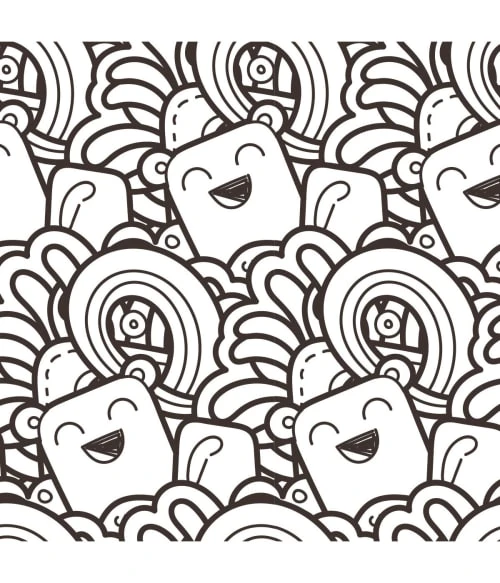 Abat-jours Lampes De Chevet Enfant Abat-jour Enfant Chevet Doodle Happy T 25 X H 20 3 Abat-jours Lampes De Chevet Enfant Abat-jour Enfant Chevet Doodle Happy T 25 X H 20 – Image 3