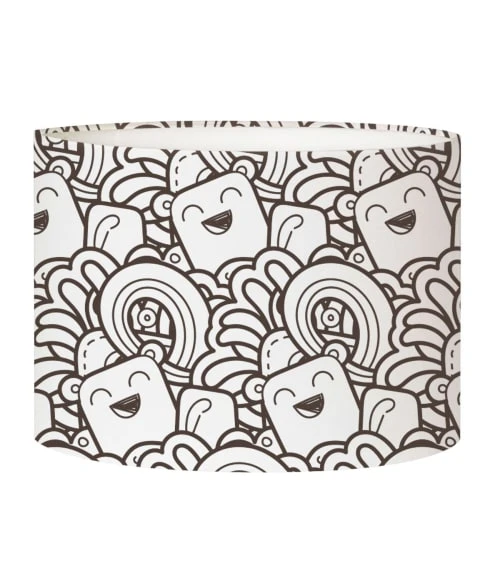 Abat-jours Lampes De Chevet Enfant Abat-jour Enfant Chevet Doodle Happy T 25 X H 20 1 Abat-jours Lampes De Chevet Enfant Abat-jour Enfant Chevet Doodle Happy T 25 X H 20