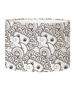 Abat-jours Lampadaires Enfant Abat-jour Lampadaire Enfant Doodle Tendre T 45 X H 25