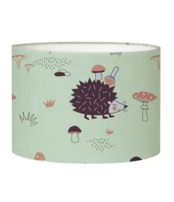 Abat-jours Lampadaires Enfant Abat-jour Lampadaire Enfant Hérisson Vert Pastel T 45 X H 25