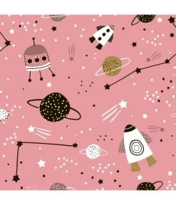 Abat-jours Lampadaires Enfant Abat-jour Lampadaire Enfant Planète Rose Doux T 45 X H 25 -Luminaires enfant Soldes abat jour lampadaire enfant planete rose doux t 45 x h 25 2