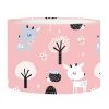 Abat-jours Lampadaires Enfant Abat-jour Lampadaire Enfant Rennes Rose Doux T 45 X H 25