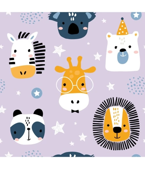 Abat-jours Lampadaires Enfant Abat-jour Lampadaire Enfant Savane Lavande T 45 X H 25 3 Abat-jours Lampadaires Enfant Abat-jour Lampadaire Enfant Savane Lavande T 45 X H 25 – Image 3