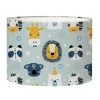 Abat-jours Lampadaires Enfant Abat-jour Lampadaire Enfant Savane Petit Bleu T 45 X H 25