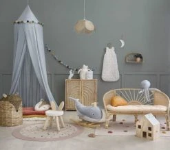 Maisons Du Monde Suspensions Enfant Abat-jour Pour Suspension En Rotin -Luminaires enfant Soldes abat jour pour suspension en rotin 1000 2 38 215698 6