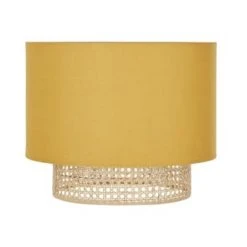 Maisons Du Monde Suspensions Enfant Abat-jour Pour Suspension Vert D'eau Cannage En Osier -Luminaires enfant Soldes abat jour pour suspension jaune cannage en osier lila 1000 14 33 215693 1 1