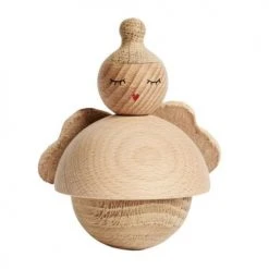 OYOY Living Design Objets Déco Enfant Ange En Bois 7x10cm