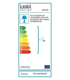 Lussiol Lighting Suspensions Enfant Applique En Papier Multi-couleur H.25 Cm -Luminaires enfant Soldes applique en papier multi couleur h 25 cm 9