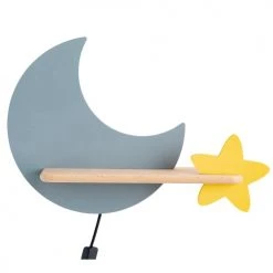 Keria Suspensions Enfant Applique Kids En Bois Gris