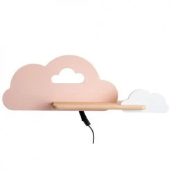 Keria Suspensions Enfant Applique Kids En Bois Rose