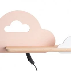 Keria Suspensions Enfant Applique Kids En Bois Rose -Luminaires enfant Soldes applique kids en bois rose 4