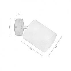 Britop Lighting Suspensions Enfant Applique Kids En Fabric Gris -Luminaires enfant Soldes applique kids en fabric gris 4