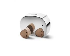 Georg Jensen Objets Déco Enfant Boîte à Monnaie En Acier 17x12cm