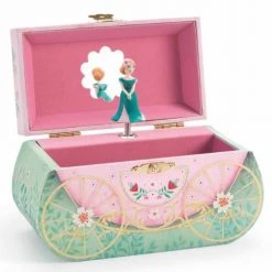 Djeco Objets Déco Enfant Boîte à Musique Balade En Carrosse