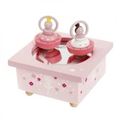Trousselier Objets Déco Enfant Boîte à Musique Ballerine Rose