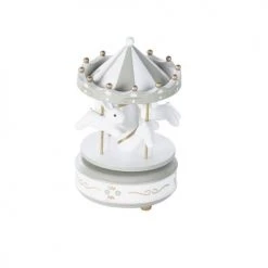 Maisons Du Monde Jouets D'éveil Bébé Boîte à Musique Carrousel Lapins