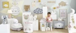 Maisons Du Monde Jouets D'éveil Bébé Boîte à Musique Carrousel Lapins -Luminaires enfant Soldes boite a musique carrousel lapins 1000 10 28 193589 4