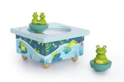 Trousselier Objets Déco Enfant Boite à Musique Grenouille -Luminaires enfant Soldes boite a musique grenouille 2