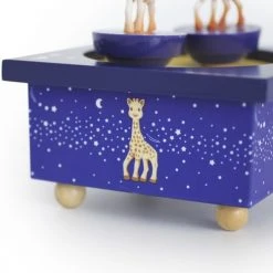 Trousselier Objets Déco Enfant Boite à Musique Sophie La Girafe, Voie Lactée -Luminaires enfant Soldes boite a musique sophie la girafe voie lactee 3