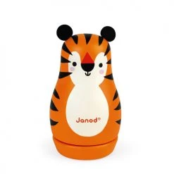 Janod Objets Déco Enfant Boite à Musique Tigre -Luminaires enfant Soldes boite a musique tigre 2