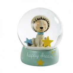 Maisons Du Monde Objets Déco Enfant Boule à Neige Lion Multicolore