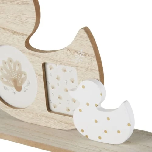 Maisons Du Monde Objets Déco Enfant Cadre 2 Photos Canards Beiges Et Blancs 2 Maisons Du Monde Objets Déco Enfant Cadre 2 Photos Canards Beiges Et Blancs – Image 2