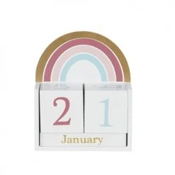 Maisons Du Monde Objets Déco Enfant Calendrier Arc-en-ciel Multicolore