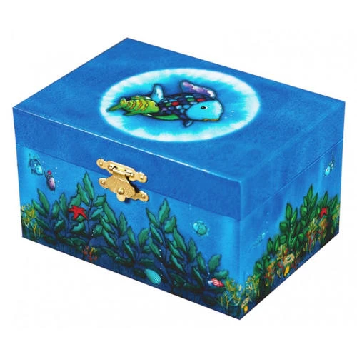 Trousselier Objets Déco Enfant Coffret Musical Poisson Arc-en-ciel 1 Trousselier Objets Déco Enfant Coffret Musical Poisson Arc-en-ciel