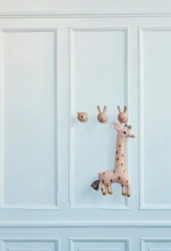 OYOY Living Design Portemanteaux Et Patères Enfant Crochet Lapin En Bois H8cm -Luminaires enfant Soldes crochet lapin en bois h8cm 3