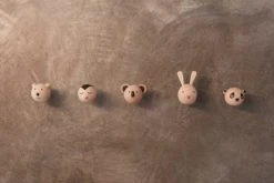 OYOY Living Design Portemanteaux Et Patères Enfant Crochet Lapin En Bois H8cm -Luminaires enfant Soldes crochet lapin en bois h8cm 4