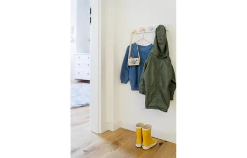 Kindsgut Portemanteaux Et Patères Enfant Ensemble De 5 Cintres Pour Enfants En Métal/tissu Rose 2 Kindsgut Portemanteaux Et Patères Enfant Ensemble De 5 Cintres Pour Enfants En Métal/tissu Rose – Image 2