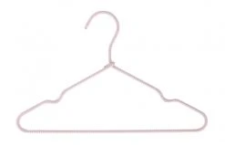 Kindsgut Portemanteaux Et Patères Enfant Ensemble De 5 Cintres Pour Enfants En Métal/tissu Rose