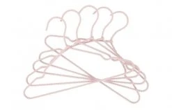 Kindsgut Portemanteaux Et Patères Enfant Ensemble De 5 Cintres Pour Enfants En Métal/tissu Rose 8 Kindsgut Portemanteaux Et Patères Enfant Ensemble De 5 Cintres Pour Enfants En Métal/tissu Rose -Luminaires enfant Soldes ensemble de 5 cintres pour enfants en metal tissu rose 3
