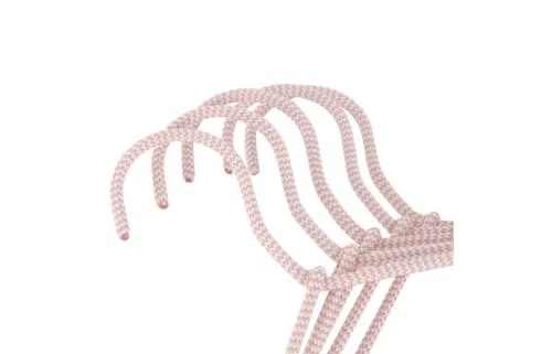 Kindsgut Portemanteaux Et Patères Enfant Ensemble De 5 Cintres Pour Enfants En Métal/tissu Rose 5 Kindsgut Portemanteaux Et Patères Enfant Ensemble De 5 Cintres Pour Enfants En Métal/tissu Rose – Image 5