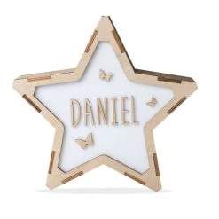 Vintiun Veilleuses Pour Bébé Etoile Lumineuse Personnalisable