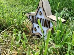 Vintiun Veilleuses Pour Bébé Etoile Lumineuse Personnalisable -Luminaires enfant Soldes etoile lumineuse personnalisable 3