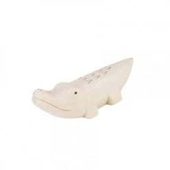T-Lab Objets Déco Enfant Figurine En Bois Crocodile