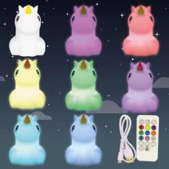 Ulysse Veilleuses Pour Bébé Grande Veilleuse Licorne -Luminaires enfant Soldes grande veilleuse licorne 4