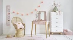 Maisons Du Monde Déco Lumineuses Enfant Guirlande Lumineuse 9 LED Pompons Roses L214 -Luminaires enfant Soldes guirlande lumineuse 9 led pompons roses l214 1000 15 4 170933 25
