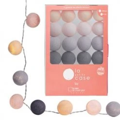 La Case De Cousin Paul Déco Lumineuses Enfant Guirlande Veilleuse 16 Boules LED