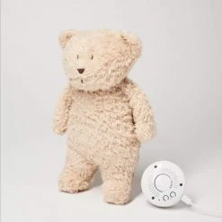 Moonie Veilleuses Pour Bébé L'ourson Magique En Coton Bio, Sons Et Lumières -Luminaires enfant Soldes l ourson magique en coton bio sons et lumieres 4