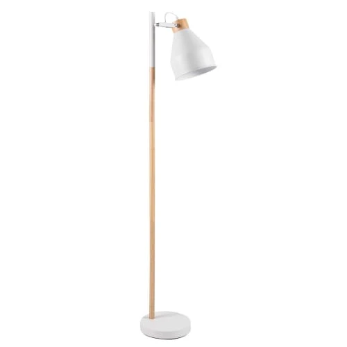 Maisons Du Monde Lampadaires Enfant Lampadaire En Hévéa Et Métal Blanc 1 Maisons Du Monde Lampadaires Enfant Lampadaire En Hévéa Et Métal Blanc