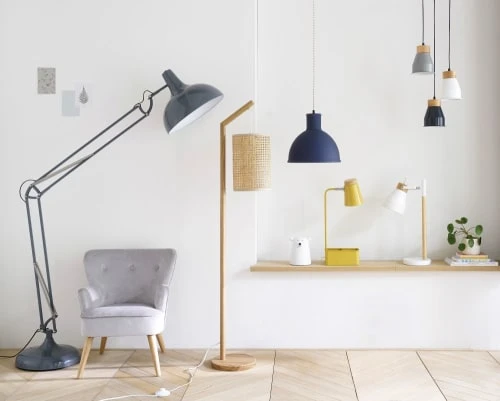 Maisons Du Monde Lampadaires Enfant Lampadaire Orientable En Métal Gris 2 Maisons Du Monde Lampadaires Enfant Lampadaire Orientable En Métal Gris – Image 2