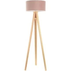 BPS Koncept Lampadaires Enfant Lampadaire Tissu Rose 40x40x141cm -Luminaires enfant Soldes lampadaire tissu rose 40x40x141cm 9