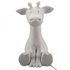 Faye Lampes De Chevet Enfant Lampe à Poser Blanche Girafe