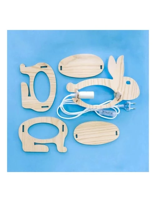 Gone's Lampes De Chevet Enfant Lampe à Poser Lapin 3 Gone's Lampes De Chevet Enfant Lampe à Poser Lapin – Image 3