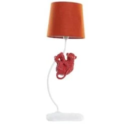 ITEM International Lampes De Chevet Enfant Lampe à Poser Singe Rose 7 ITEM International Lampes De Chevet Enfant Lampe à Poser Singe Rose -Luminaires enfant Soldes lampe a poser singe orange